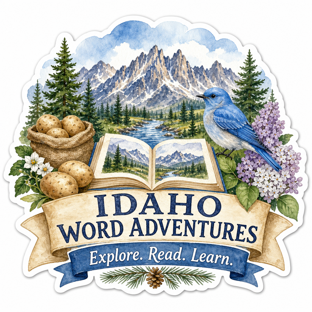 Idaho Word Adventures logo