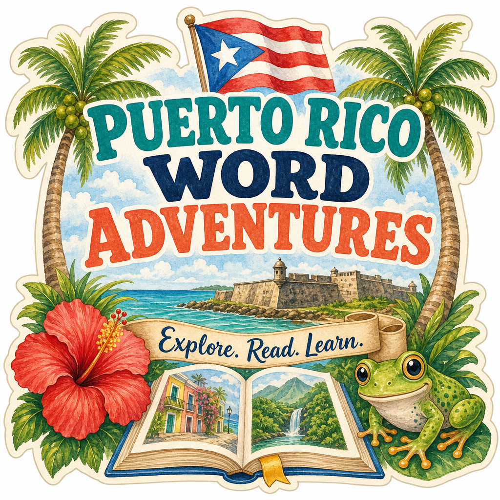 Puerto Rico Word Adventures logo